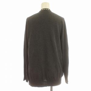 HYSTERIC GLAMOUR スタッズカーディガン ニット カーディガン M グレー