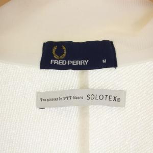 FRED PERRY EDIFICE別注 90'S LOGO ZIP NECK SWEAT TOP プルオーバー スウェット