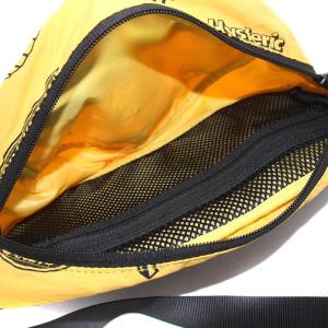 HYSTERIC GLAMOUR ファンタスティックレース FANTASTIC RACE ミニボディバッグ ウエスト ロゴプリント 総柄 黄色 イエロー 黒