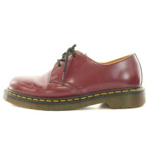 Dr.Martens 3EYE GIBSON CHERRY RED 3アイギブソンチェリーレッド レースアップシューズ レザー 厚底 UK7 26cm