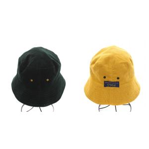 POLO RALPH LAUREN ポロベア バケットハット 帽子 リバーシブル コーデュロイ 緑 グリーン 黄色 イエロー