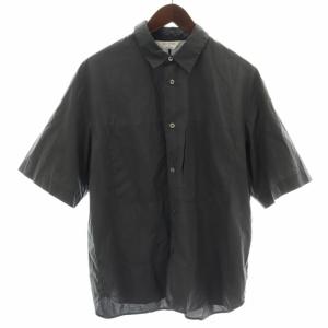 ダブルポケット レギュラーカラー シャツ 半袖 48 L グレー SH02202 /XK