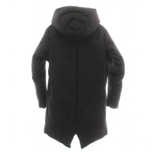 ATTACHMENT CRAMSHELL Pe/Ny ピーチスキンフーデッドダウンコート 1 ブラック