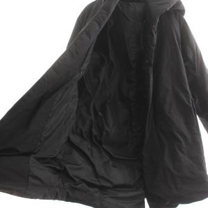 ATTACHMENT CRAMSHELL Pe/Ny ピーチスキンフーデッドダウンコート 1 ブラック