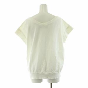 Framework ITSALLRIGHT ハーフスリーブスウェット Tシャツ カットソー プリント F 白 ホワイト /NQ