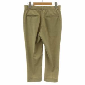 The Row スラックスパンツ クロップド ジップフライ ウール 00 XXS ベージュ /NW35