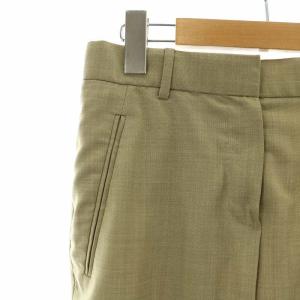 The Row スラックスパンツ クロップド ジップフライ ウール 00 XXS ベージュ /NW35