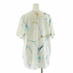 STELLA McCARTNEY Tシャツ カットソー 半袖 総柄 ロゴプリント 36 XS 白 ホワイト