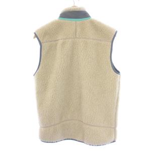 Patagonia 22AW クラシックレトロXベスト ジャケット ジップアップ ボア ロゴ M ベージュ 23048