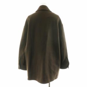 BEAUTY&YOUTH UNITED ARROWS メルトンCPOコート アウター ショート S 茶 ブラウン 1625-144-4485