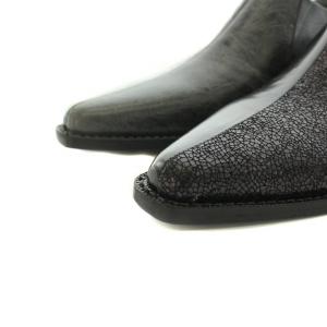 JUNYA WATANABE コムデギャルソン COMME des GARCONS ビジネスシューズ レザーシューズ クロコ型押し 切替 S 26.0cm