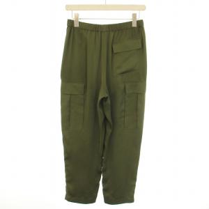 Theory 21SS サテンGGT UTL カーゴ SATIN GGT UTL CARGO カーゴパンツ イージー S 緑 グリーン