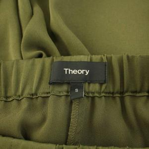 Theory 21SS サテンGGT UTL カーゴ SATIN GGT UTL CARGO カーゴパンツ イージー S 緑 グリーン