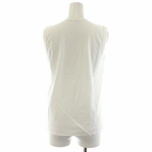 PLAY Comme des Garçons AD2004 カットソー ノースリーブ クルーネック ハート S 白 ホワイト 赤 レッド