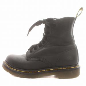 Dr.Martens 8ホール ショートブーツ レザー ワークブーツ UK4 23cm 黒 ブラック