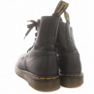 Dr.Martens 8ホール ショートブーツ レザー ワークブーツ UK4 23cm 黒 ブラック