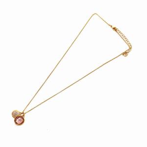 SWAROVSKI 近年モデル タリアダブル TAHLIA DOBLE ネックレス ペンダント ローズゴールドトーン メッキ コーティング 保存箱付き