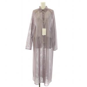 23SS RUSSELL LACE SHIRT COAT ラッセルレースシャツコート シアー シースルー