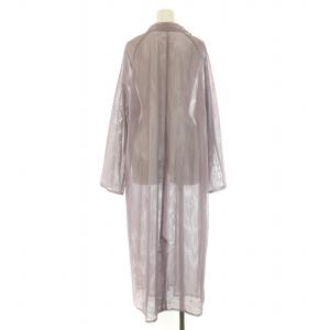 Ameri VINTAGE 23SS RUSSELL LACE SHIRT COAT ラッセルレースシャツコート シアー シースルー