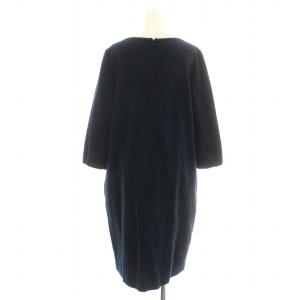 mina perhonen land puzzle ワンピース ベロア 40 ネイビー