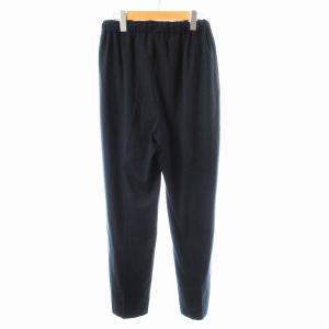 ANAYI イージーパンツ テーパード スラックス 38 M 紺 ネイビー