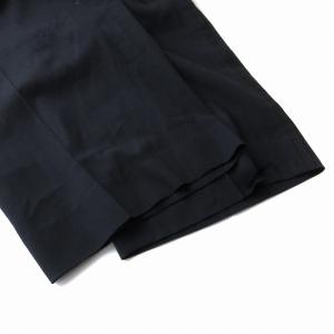 ANAYI イージーパンツ テーパード スラックス 38 M 紺 ネイビー