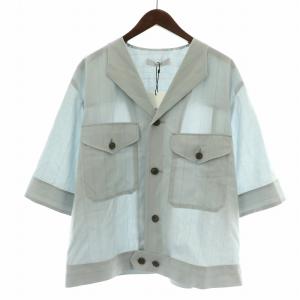 STUDIOUS 別注 バトルクロップドシャツ Battle Cropped Shirt カジュアル 半袖