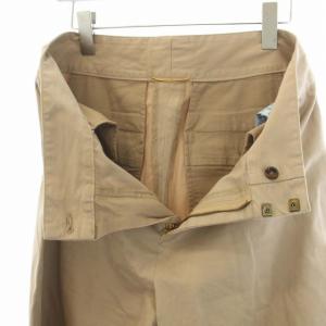 Deuxieme Classe 23SS Bitchin パンツ ワイドパンツ ジップフライ コットン 38 M ベージュ 23030500704010