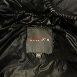 DUVETICA DIONISIO-mat ダウンジャケット アウター ショート丈 ジップアップ 44 L 黒 ブラック