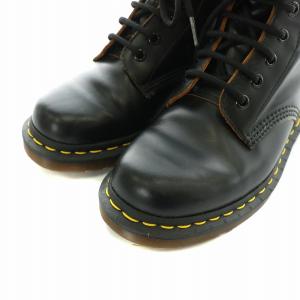 Dr.Martens レースアップブーツ Lace-Up Boots ワーク ショート レザー 4 23.0cm 黒 ブラック 1460