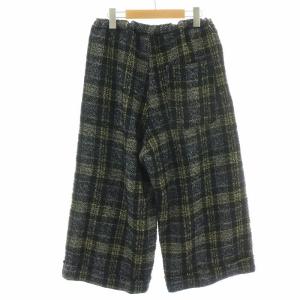 Y's ヨウジヤマモト 23AW ワイドパンツ ツイード 1 ブラック グレー