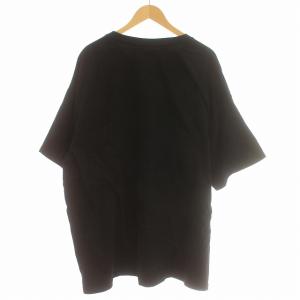 FACETASM Tシャツ 半袖 クルーネック ビッグシルエット 00 XL相当 黒 ブラック