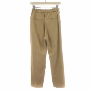 SLOBE IENA 24SS タグ付き ウォッシャブルツイルストレートパンツ スラックス テーパード センタープレス 38