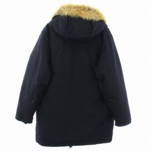 WOOLRICH Arctic Parka ダウンジャケット アウター ジップアップ フード L 紺 ネイビー 8243IT
