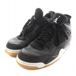 NIKE Air Jordan 4 Retro Laser Black Gum