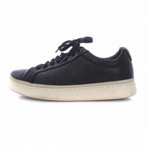 UGG australia カリ CALI スニーカー シューズ レザー US9 27?p 黒 ブラック 1094654