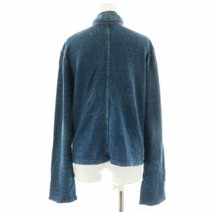 45rpm デニムジャケット ジージャン Gジャン ワーク スタンドカラー 2 M 青 ブルー