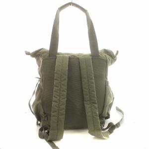 agnes b. リュックサック トートバッグ 2WAY デイバッグ ナイロン カーキ