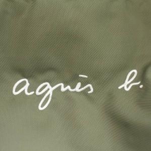 agnes b. リュックサック トートバッグ 2WAY デイバッグ ナイロン カーキ