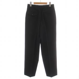 COMME des GARCONS HOMME AD1991 スラックスパンツ ジップフライ タック ウール S 黒 ブラック
