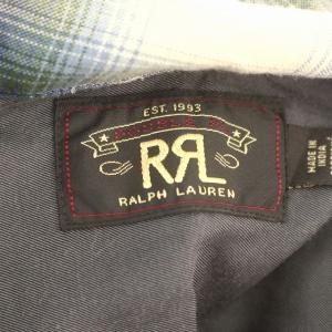 RRL ラルフローレン シャツ M ブルー