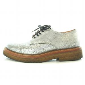 DRIES VAN NOTEN レースアップシューズ 厚底 35 シルバー色