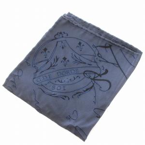 Berluti ハンカチ スカーフ ポケットチーフ シルク GDE DORDE ネイビー 紺