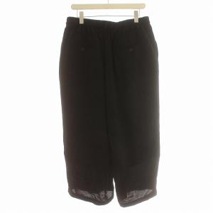 Yohji Yamamoto イージーパンツ サルエル 3 ブラック