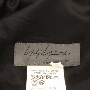 Yohji Yamamoto イージーパンツ サルエル 3 ブラック