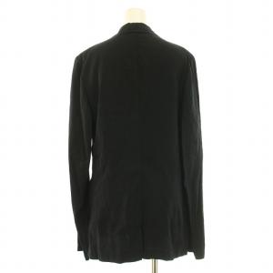 Y's Red Label ヨウジヤマモト 変形ジャケット アウター シングル アシンメトリー 2 S 黒 ブラック