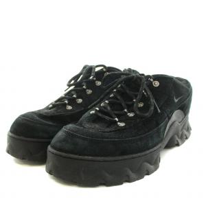 NIKE Women's Lahar Low Black スニーカー スエード US11.5
