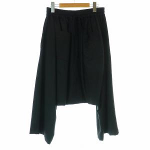 Tao AD2017 サルエルパンツ イージ ウール S 黒 ブラック TA-P005