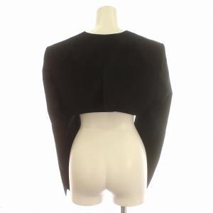 LUDLOW Deanna 変形ジャケット ショート丈 1 黒