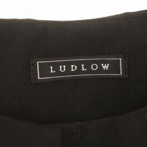 LUDLOW Deanna 変形ジャケット ショート丈 1 黒